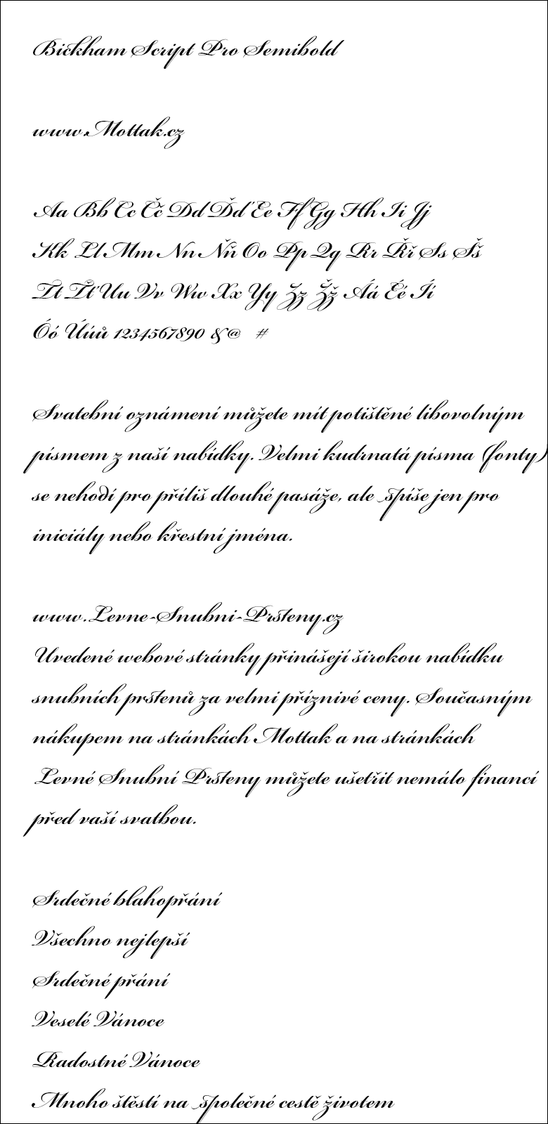 Bickham Script Pro Semibold