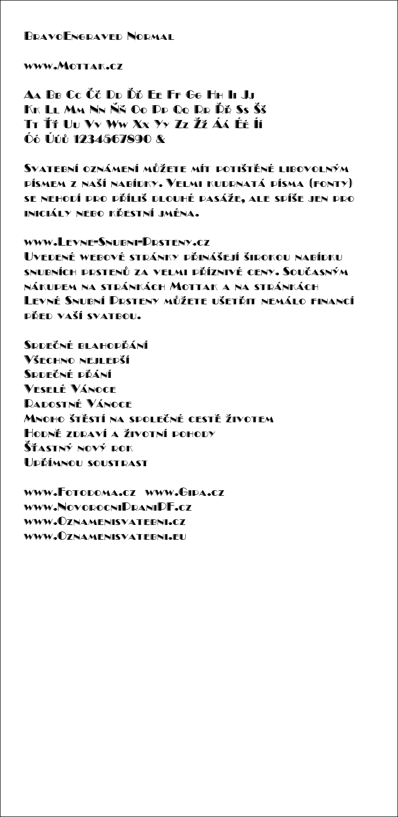 BravoEngraved Normal