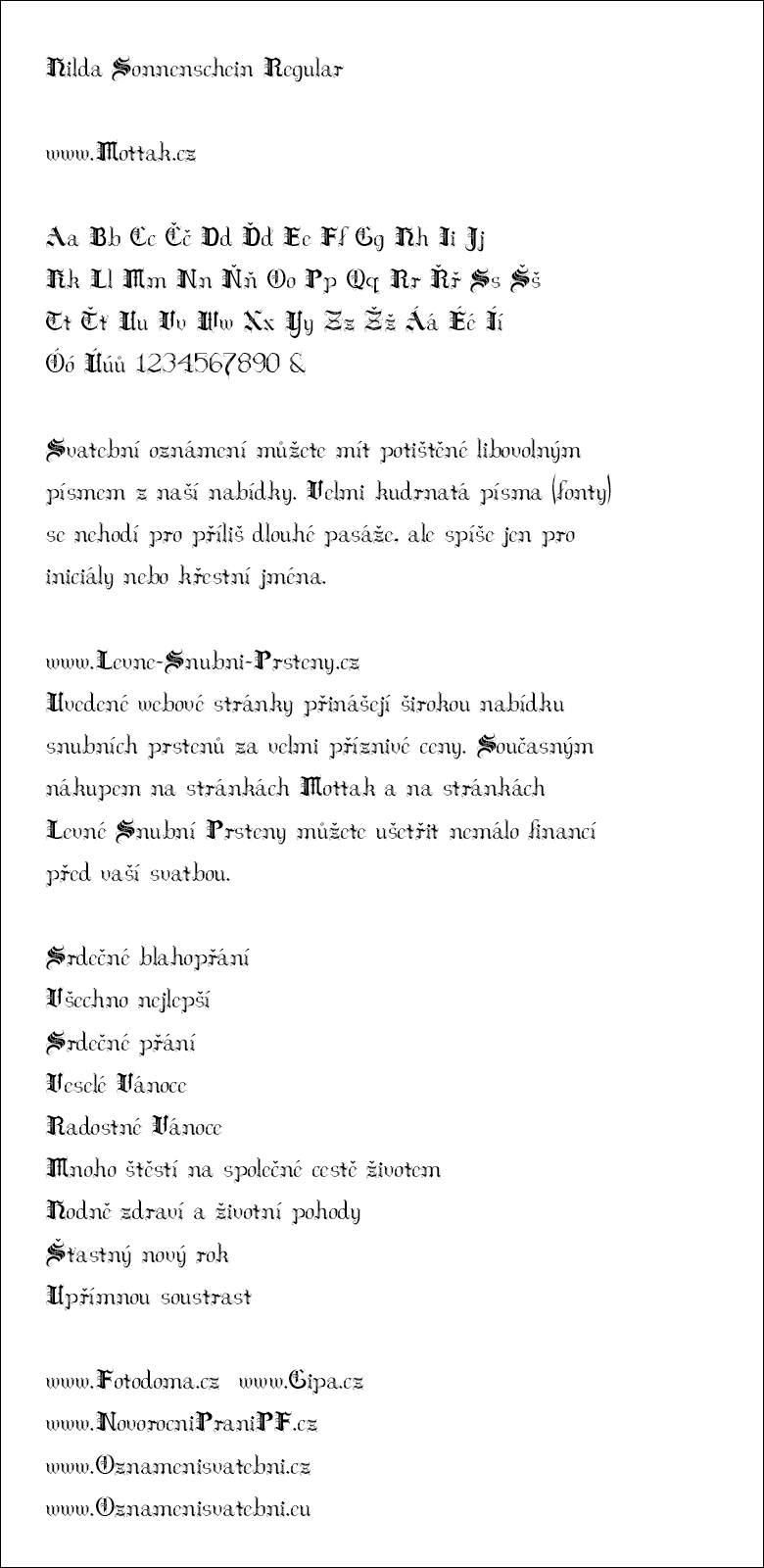 Hilda Sonnenschein Regular