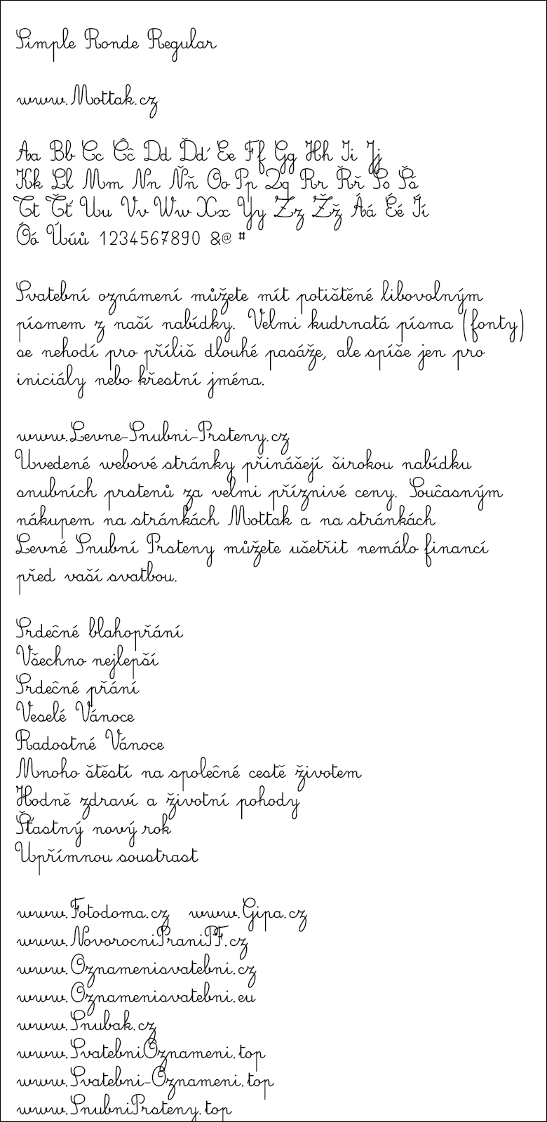 Simple Ronde Regular