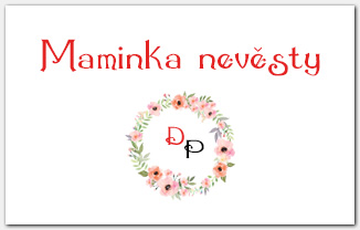 Jmenovka na svatební stůl s květinovým věncem 1052