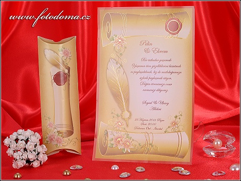 Svatební oznámení 3272.