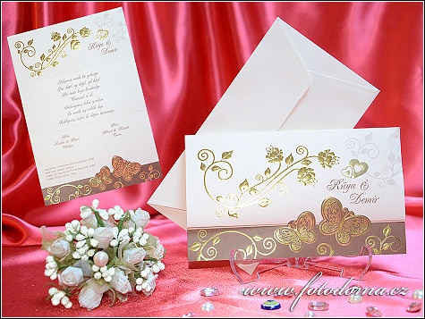 Svatební oznámení 3297.