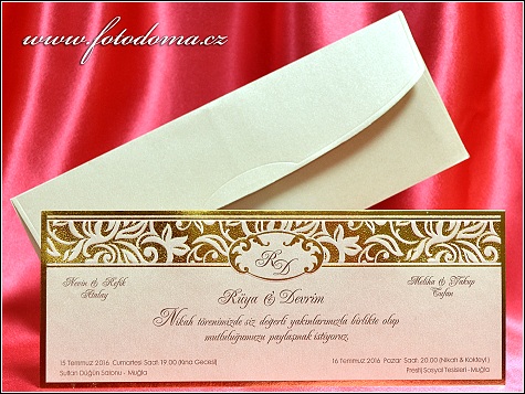 Svatební oznámení 3323.