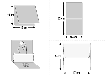 Rozměry svatebního oznámení