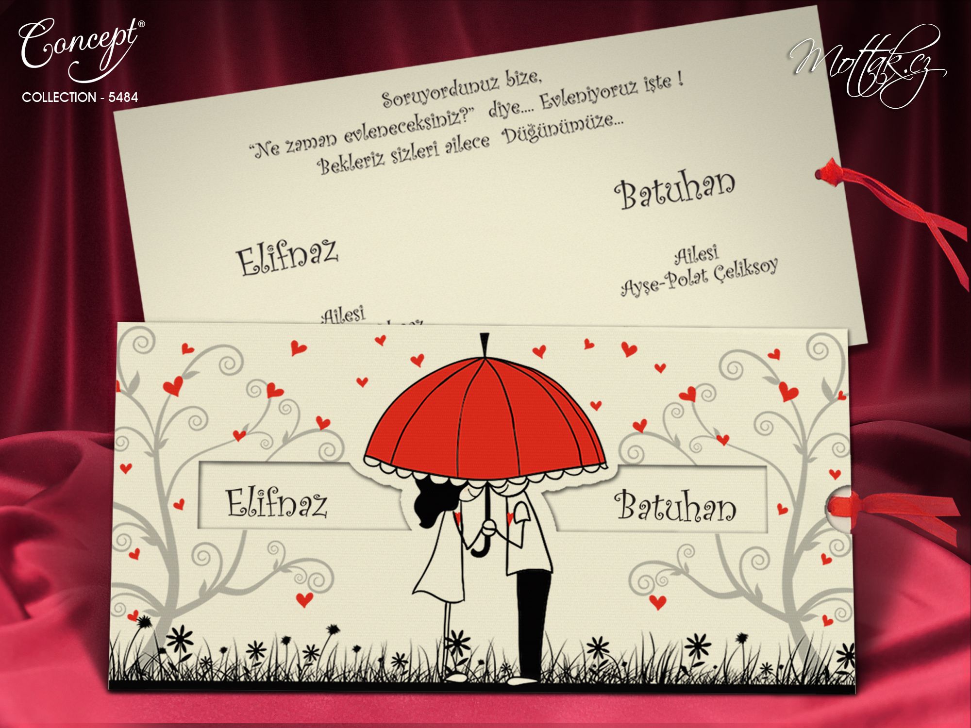 Svatební oznámení 5484